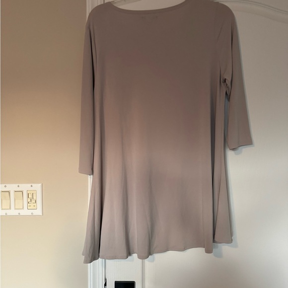 Alfani tunic top-size xl. Khaki color - Picture 2 of 3